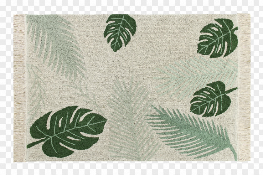 Monstera Carpet Room Pillow Cotton Firanka PNG