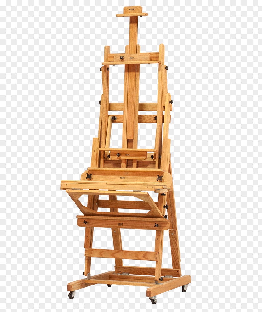 Painting Easel Oil Artist Studio PNG