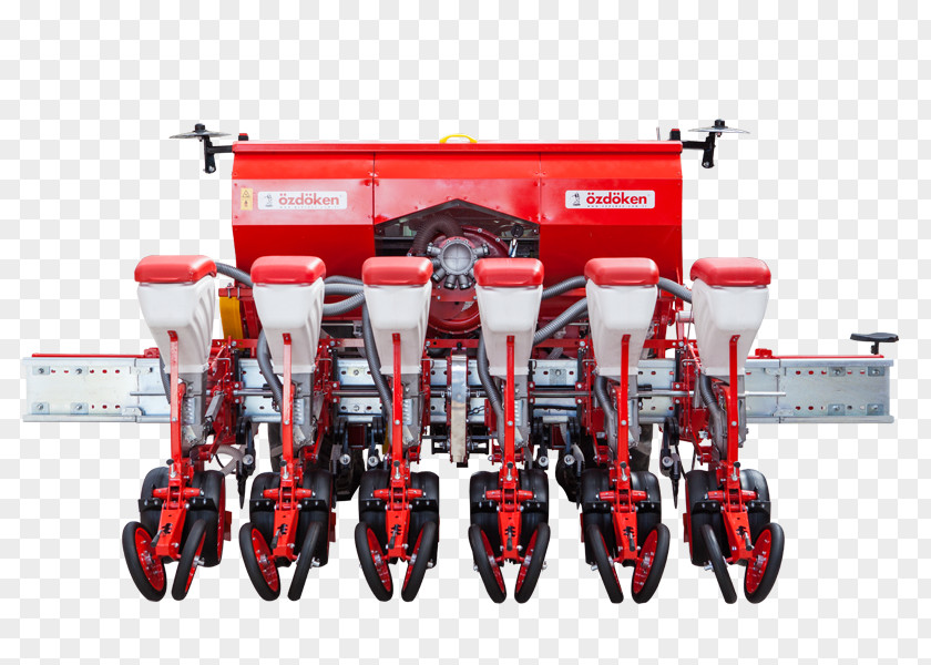 Tractor Seed Drill Machine Planter Agriculture PNG