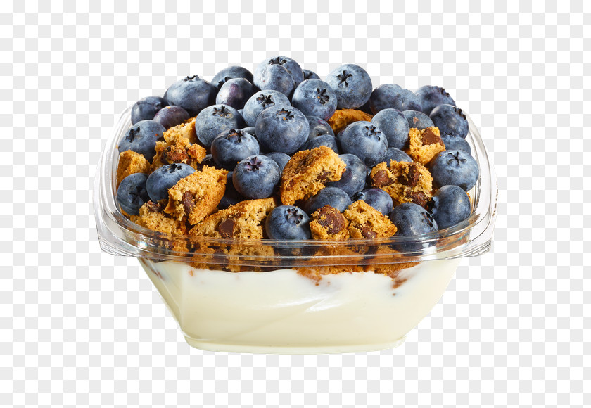 Blueberry Fruit Parfait Vegetarian Cuisine Frozen Dessert PNG