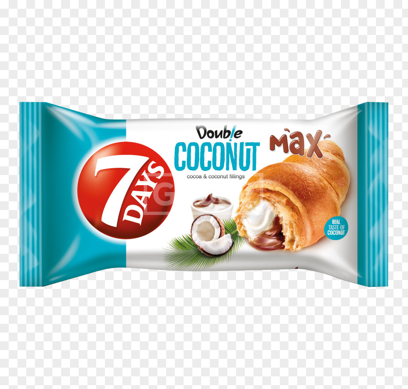 Croissant Coconut Macaroon Stuffing Chocolate PNG
