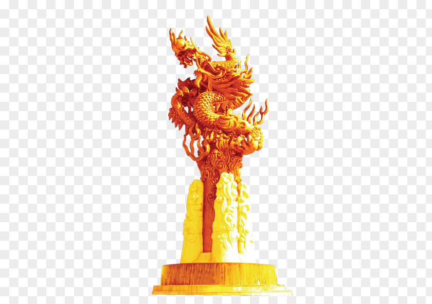 Dragon Chinese Column PNG