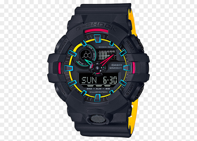 G Shock G-Shock GA700 Watch Casio Original GA-700 PNG