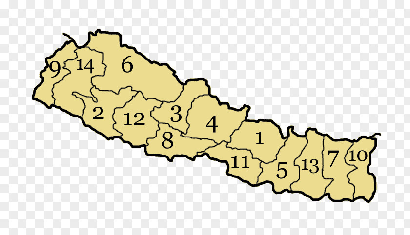 Map Kingdom Of Nepal Geography Nepali Language PNG