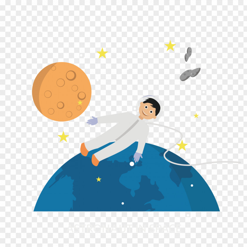 Moon Space Aerospace Illustrations Earth Universe PNG