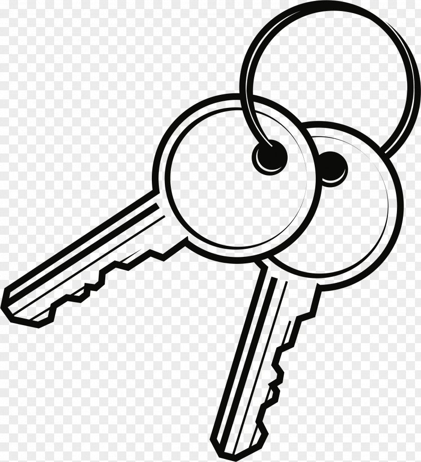 Office Keys Clip Art Vector Graphics Favicon Openclipart Illustration PNG
