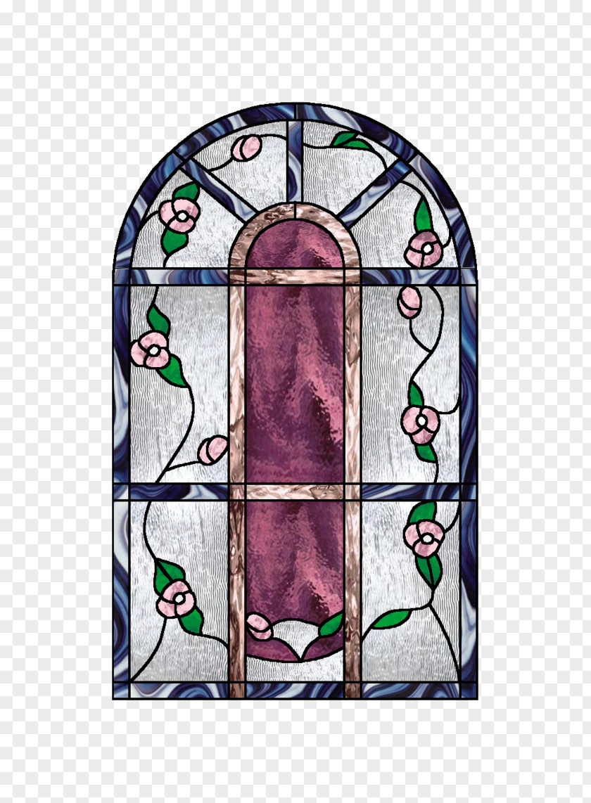 Stained Window Glass PNG
