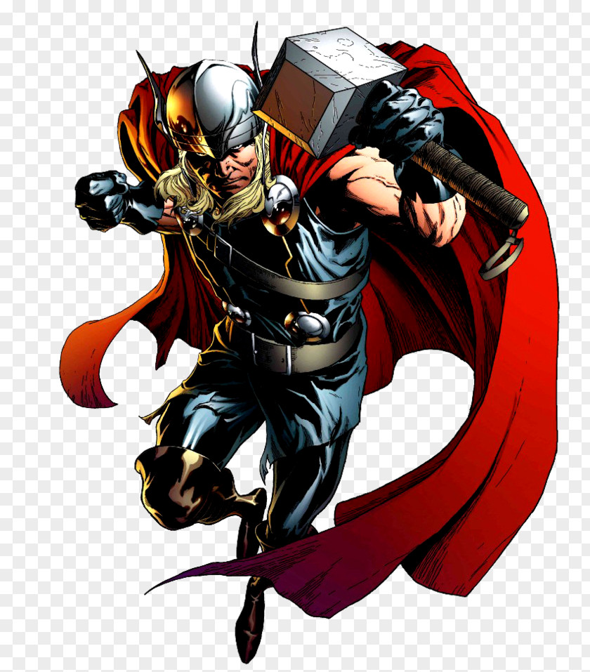 Thor Captain America Comic Book Marvel Comics PNG