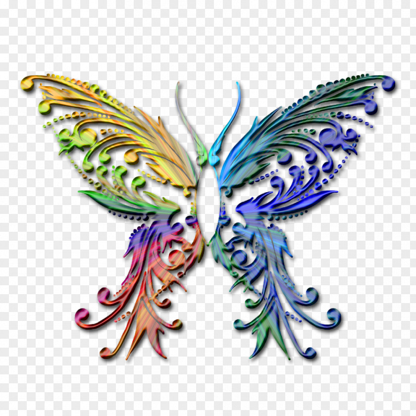 Butterfly Drawing Painting Child Art PNG