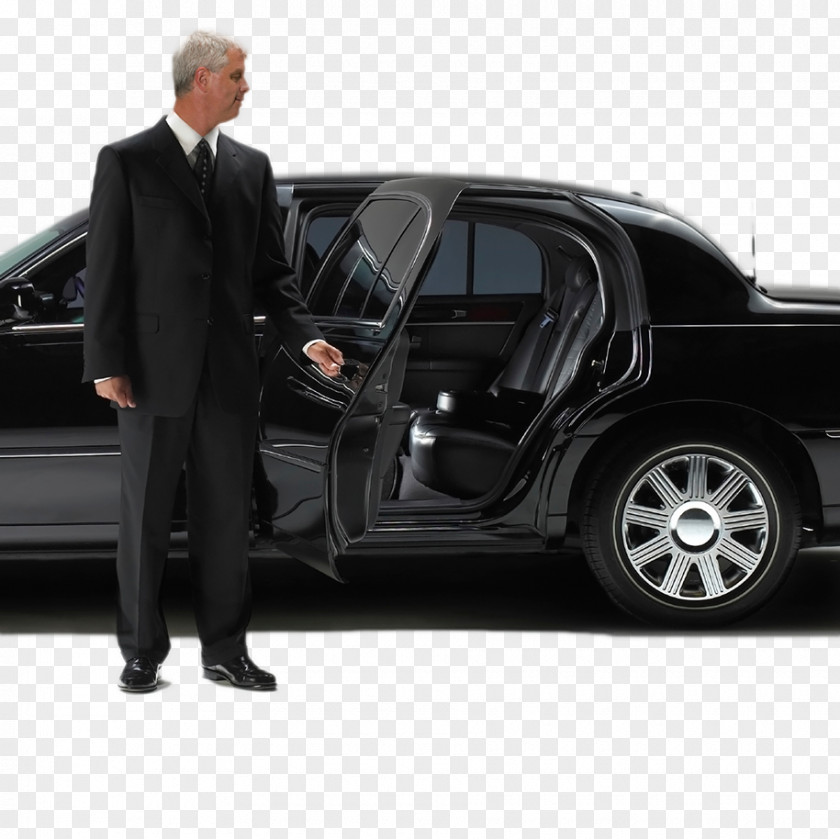 Car Luxury Vehicle Limousine Chauffeur Driving PNG
