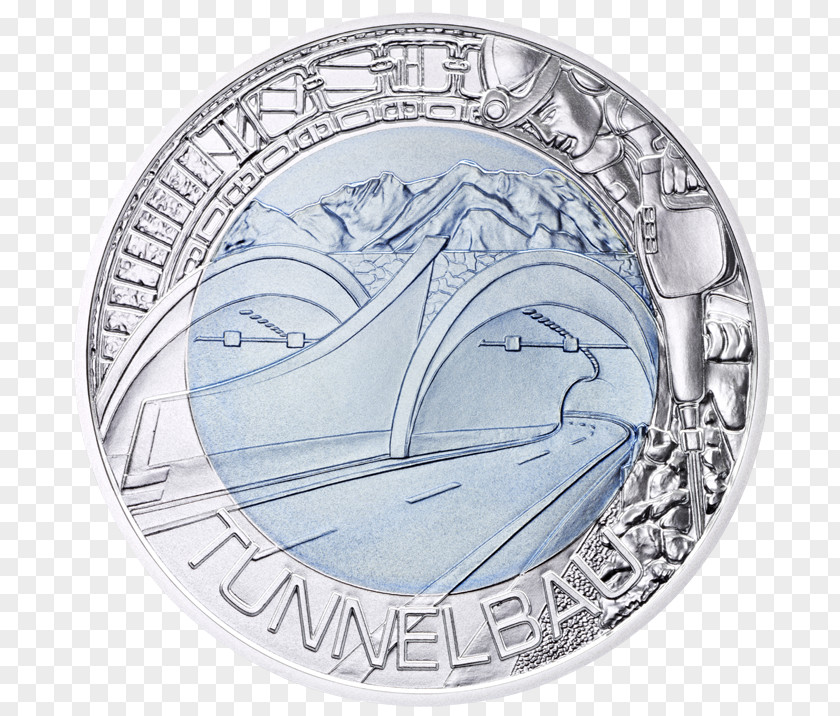 Coin Of The Year Award Austrian Mint Niobium Silver PNG