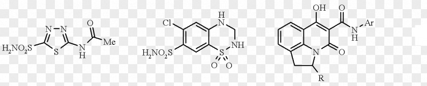 Heterocyclic Compound White Pattern PNG