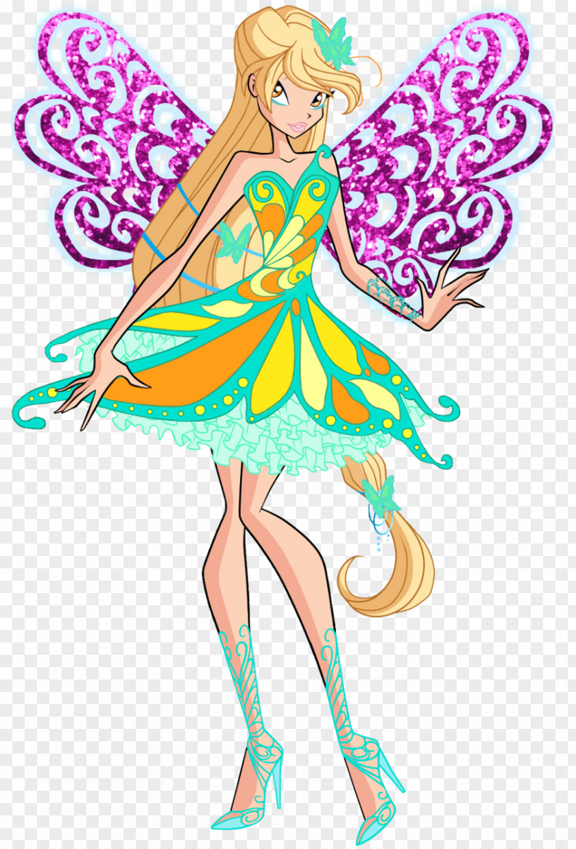 In Full Bloom Daphne Blake Butterflix Tecna PNG