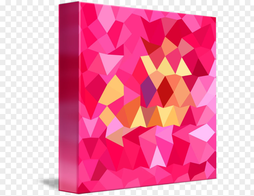 Low Polygon Abstract Art Rectangle Square Pattern PNG