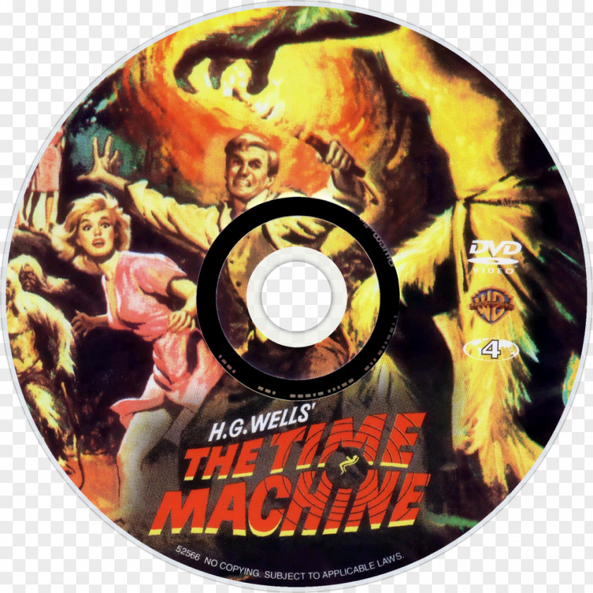 Movie Time The Machine DVD Travel Film PNG