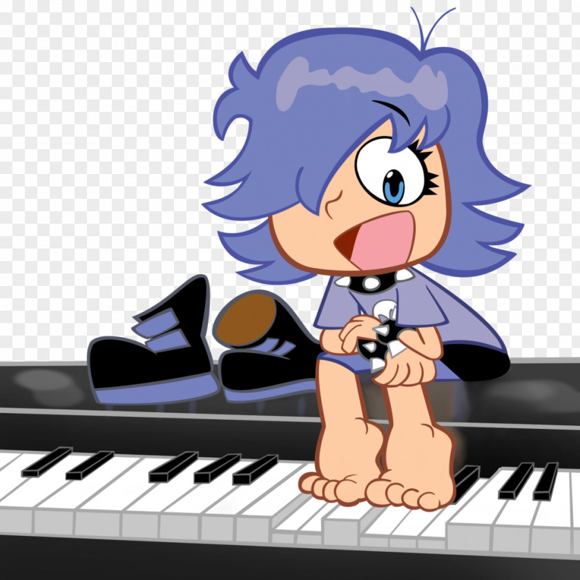 Pepermint Puffy AmiYumi Foot Animation Hi PNG