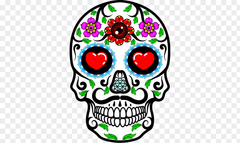 Skull Calavera Day Of The Dead PNG