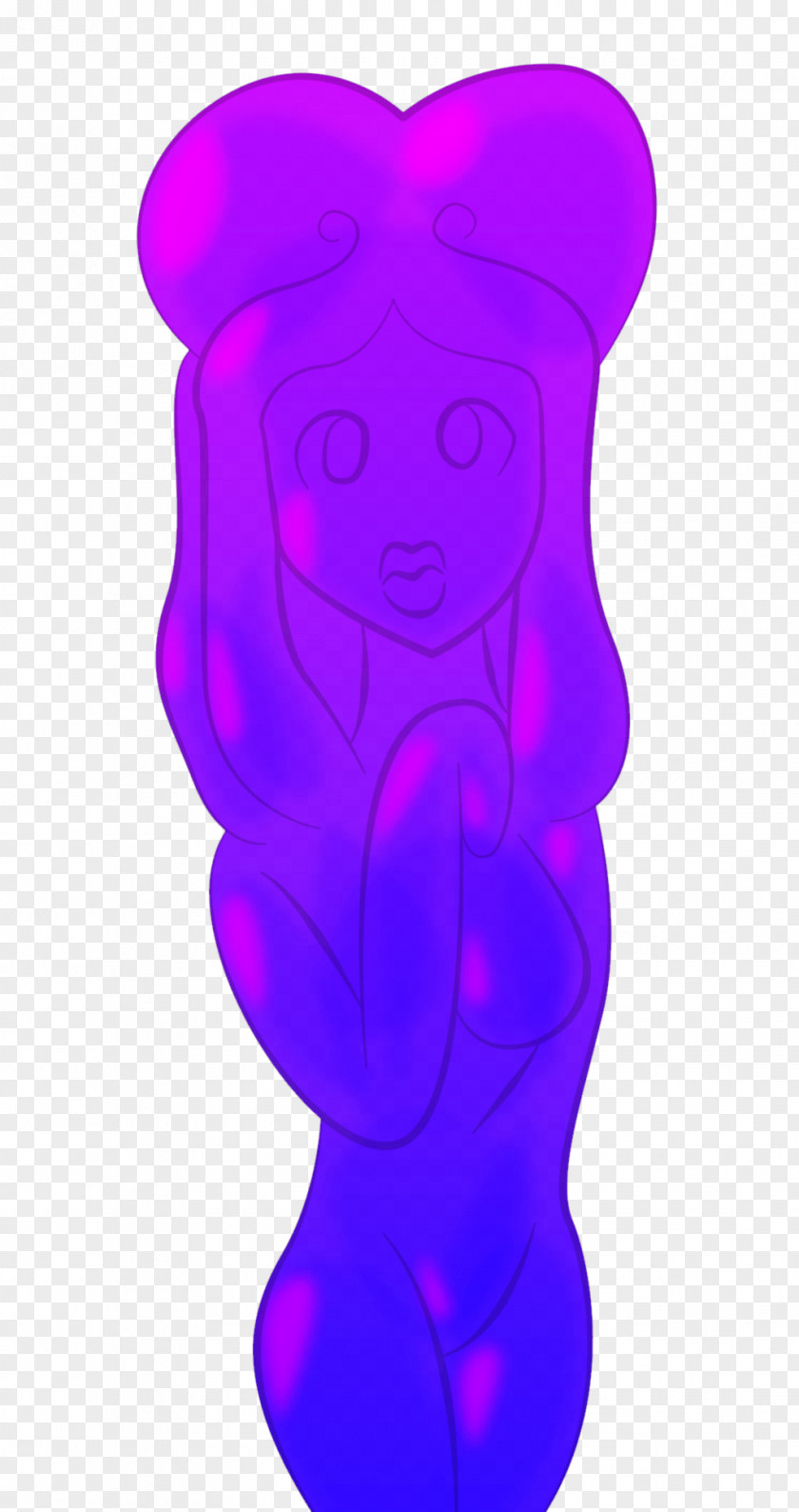 Slime Art Lavender Lilac Violet Purple PNG