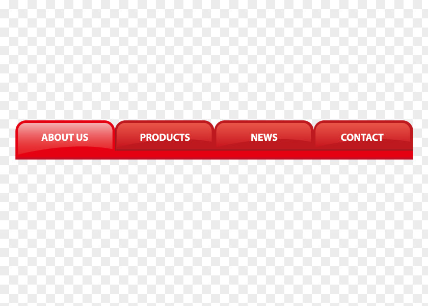 Vector Red Menu Bar Brand Pattern PNG