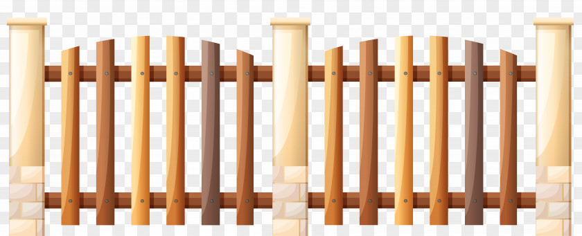 Wooden Fence Cliparts Gate Illustration PNG