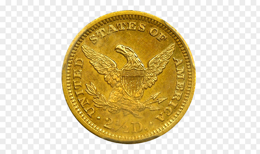 Coin Professional Grading Service Gold Quarter Half Dollar PNG
