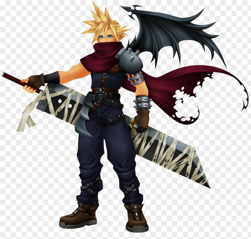Final Fantasy Crisis Core: VII Kingdom Hearts Coded Cloud Strife Hearts: Chain Of Memories PNG