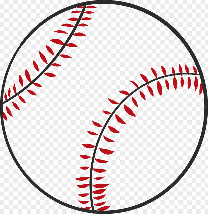 Hand-painted Baseball Download PNG