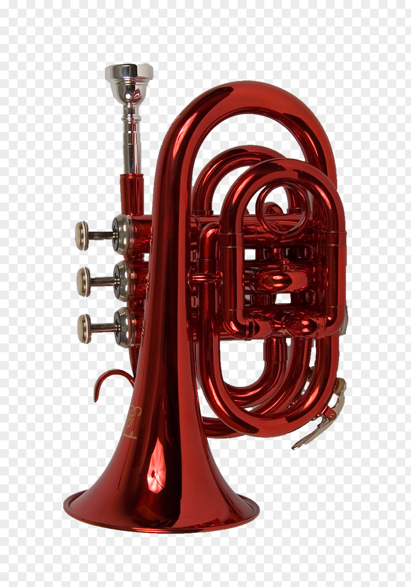 Pocket Trumpet Cornet Saxhorn Bugle Flugelhorn PNG