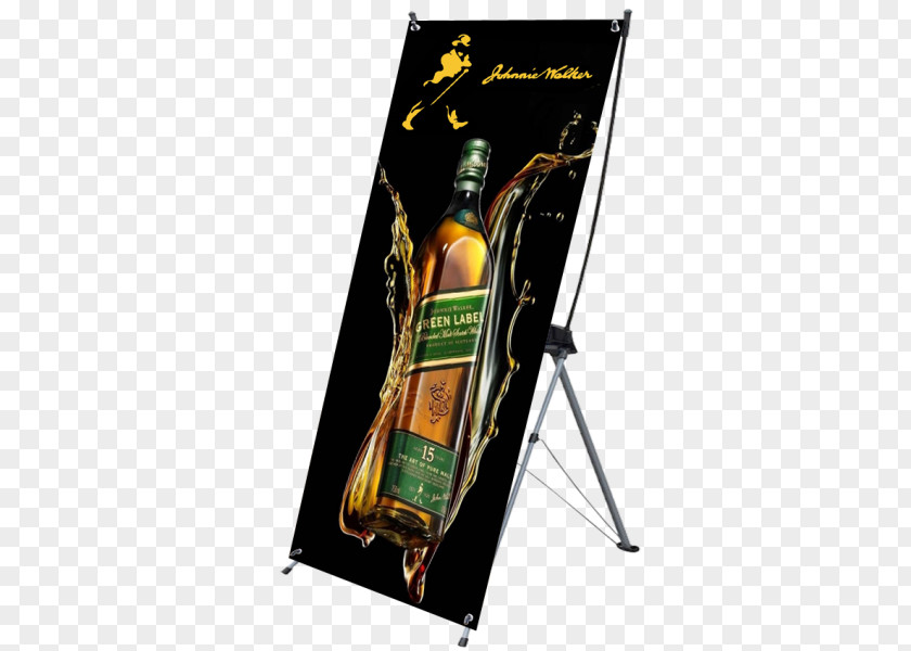 Stand Display Banner Color Printing PNG