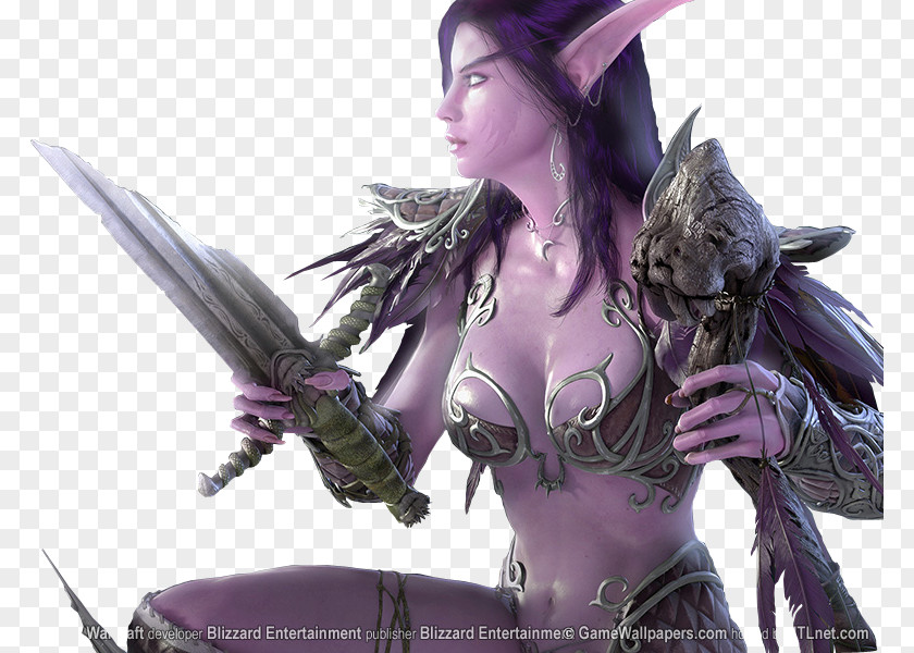 World Of Warcraft Video Game Night Elf Portal PNG