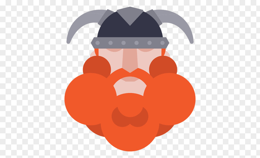 Design Viking Flat Clip Art PNG