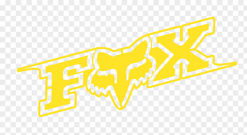 Motocross Fox Racing Logo Desktop Wallpaper Decal PNG