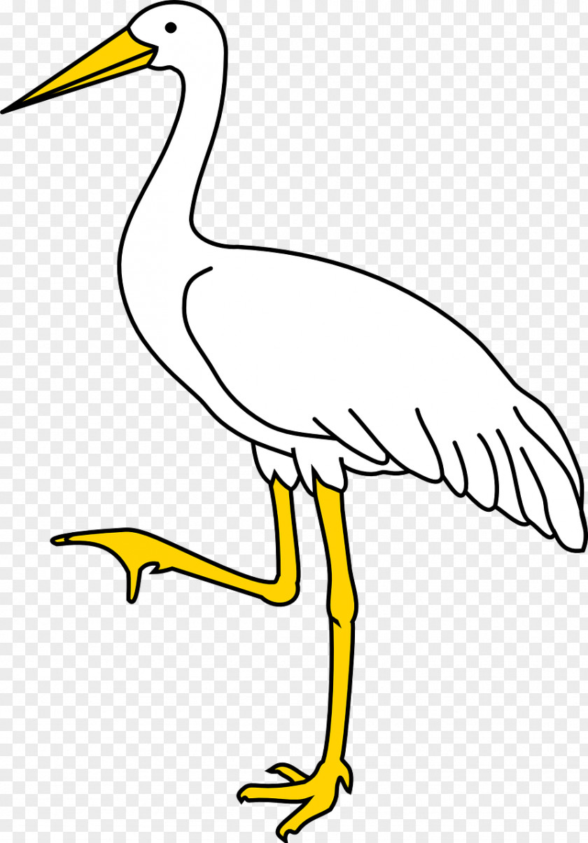 White Swan The Whooping Crane Clip Art PNG
