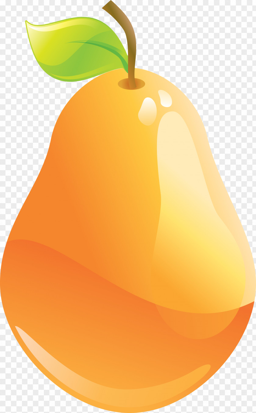Yellow Pear Image Clip Art PNG