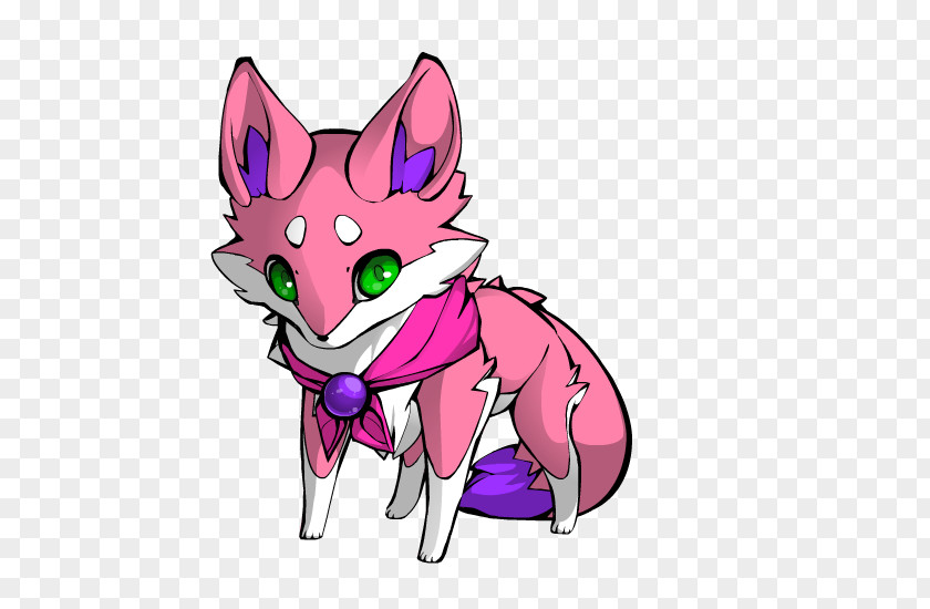 Cat Whiskers Character Red Fox Art PNG
