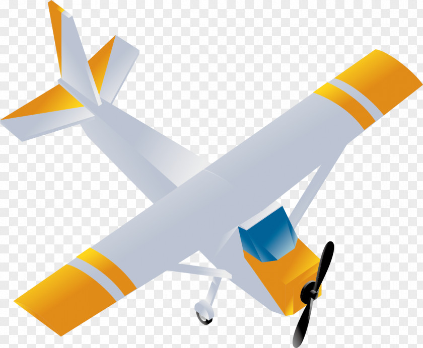 FIG Creative Cartoon Airplane Aircraft Drawing PNG