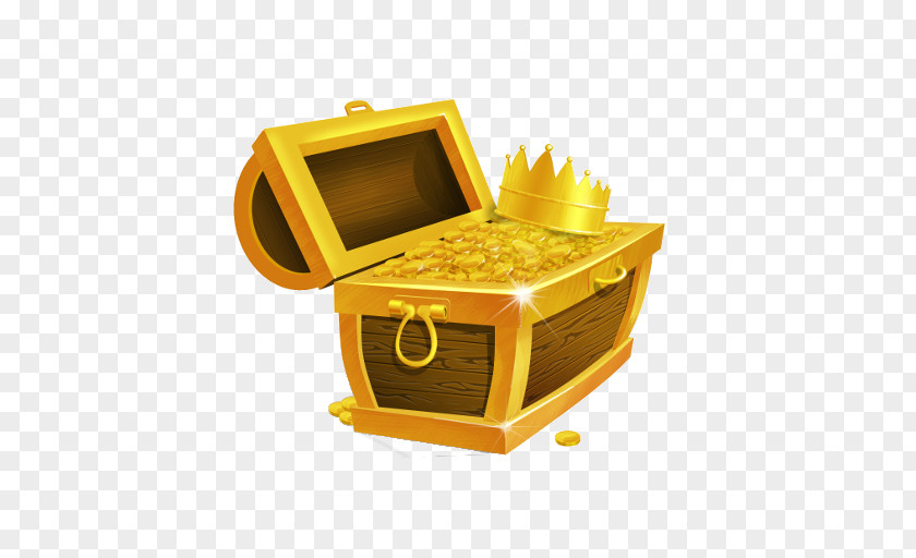 Floating Buried Treasure Crown Clip Art PNG