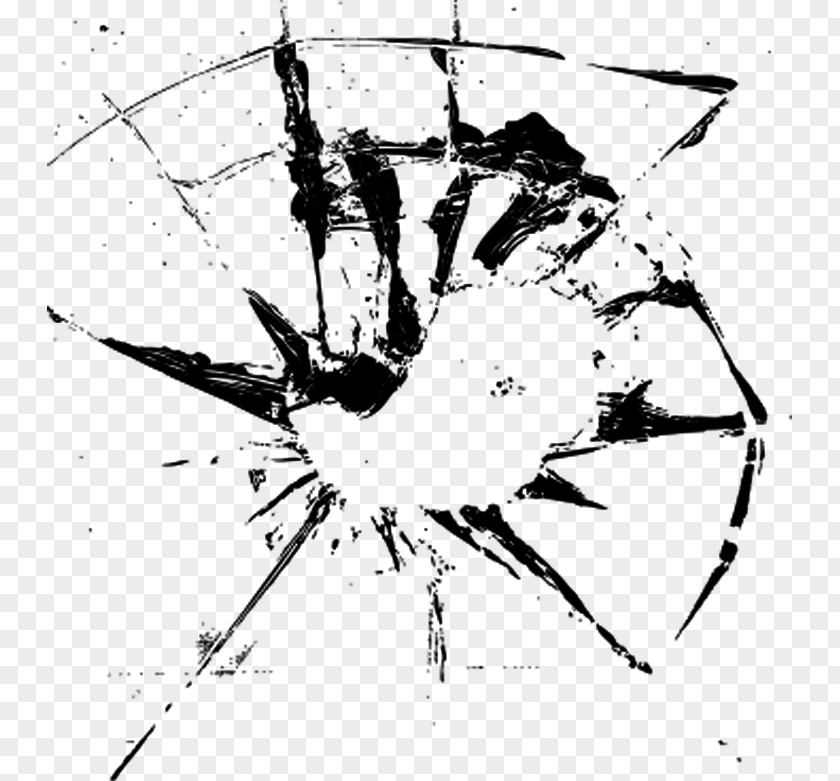 Glass Bullet Holes PNG
