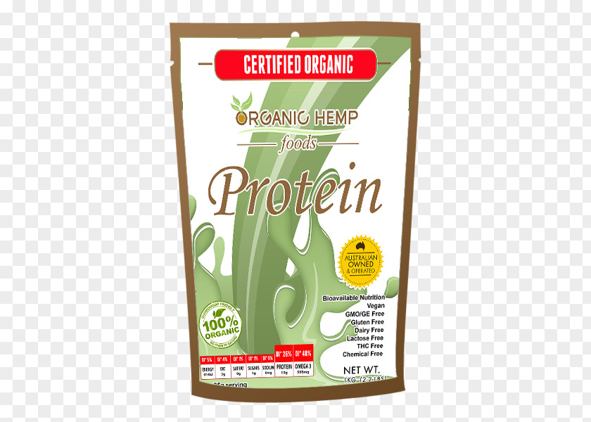 Hemp Protein Superfood Flavor PNG