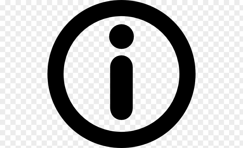 Info Icon Registered Trademark Symbol Clip Art PNG