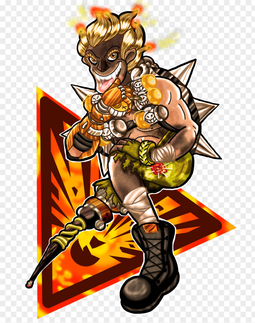 Junkrat Cartoon Fiction Legendary Creature PNG