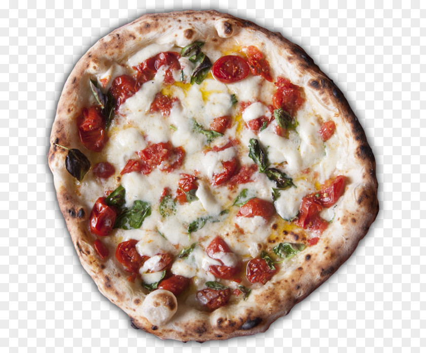 Pizza California-style Sicilian Capocollo Marinara Sauce PNG