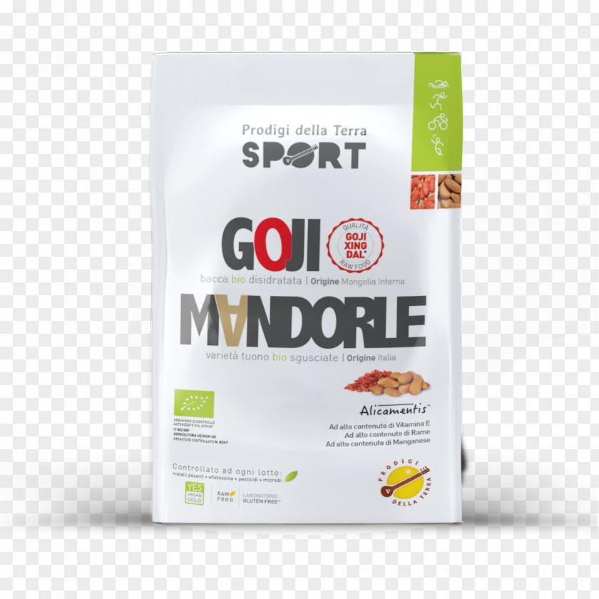 Wolfberry Goji & Mandorle Sport Bio 28g Sports Berry Brand PNG