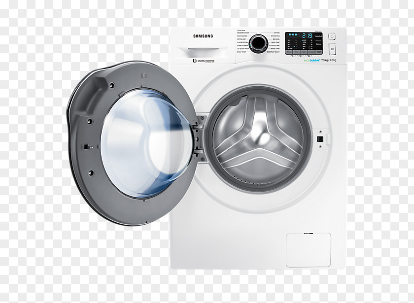 Front Loader Washing Machines Samsung Clothes Dryer Laundry PNG