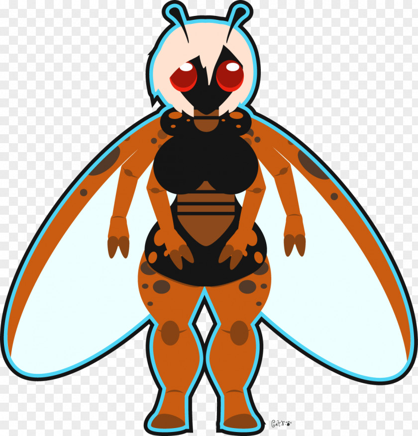 Insect Character Cartoon Line Clip Art PNG