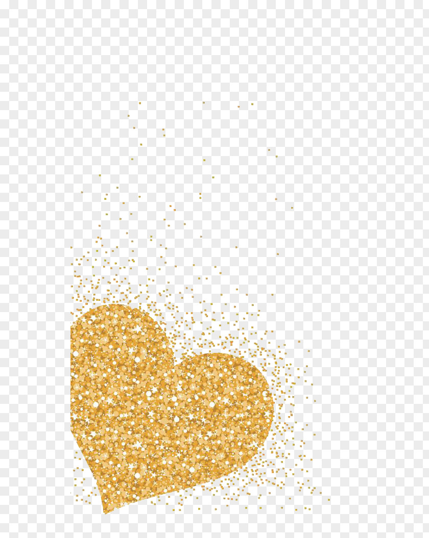 Loving Type Gold Heart Wallpaper Group PNG