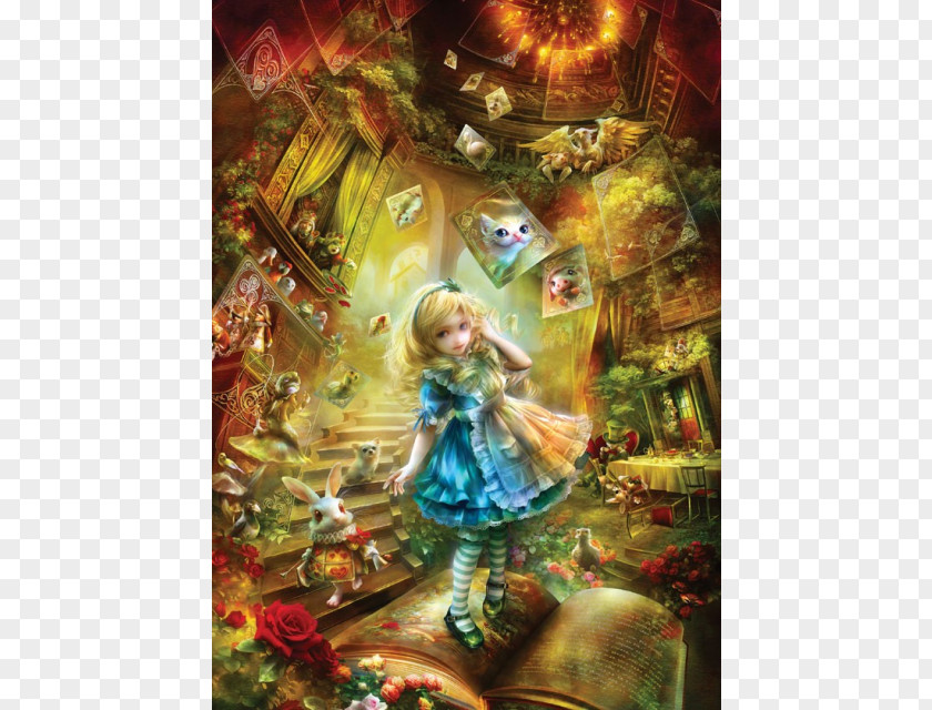 Rabbit Jigsaw Puzzles Alice's Adventures In Wonderland White Puzzle Video Game PNG