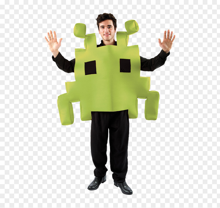 Space Invaders Costume Party Clothing Suit PNG