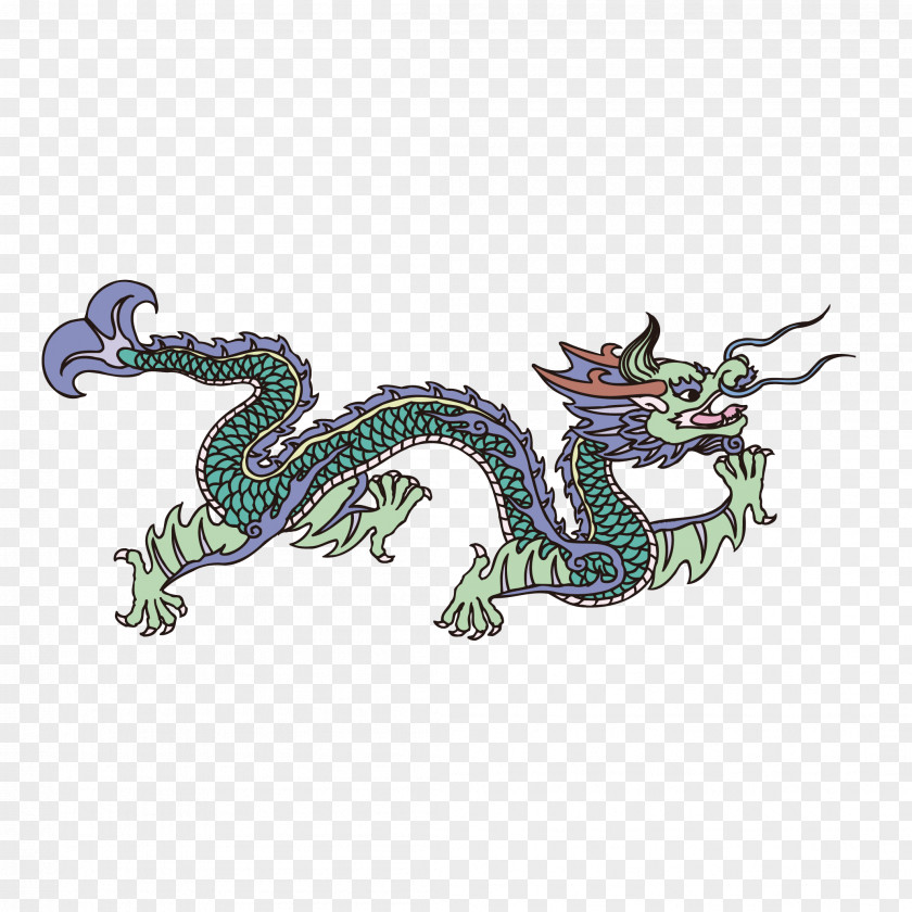 Dragon Flying Chinese Dance PNG