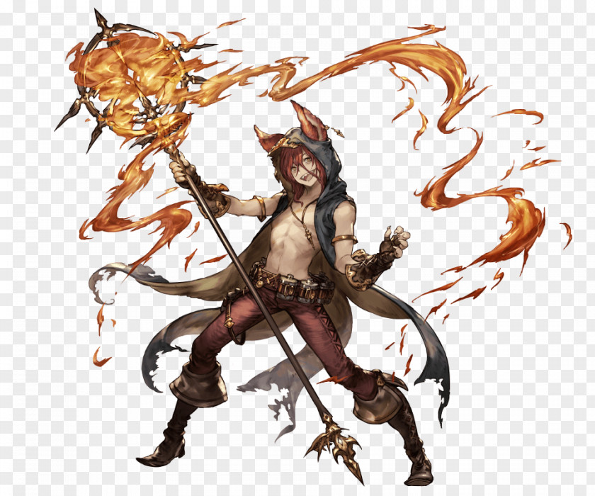 Fantasy Character Granblue Game Web Browser PNG